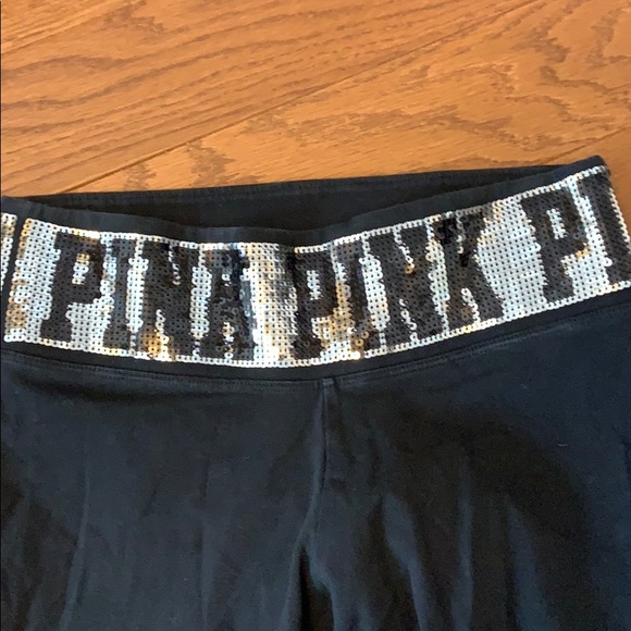 Victoria Secret Pink (sequin waistband PANTS - Picture 2 of 4